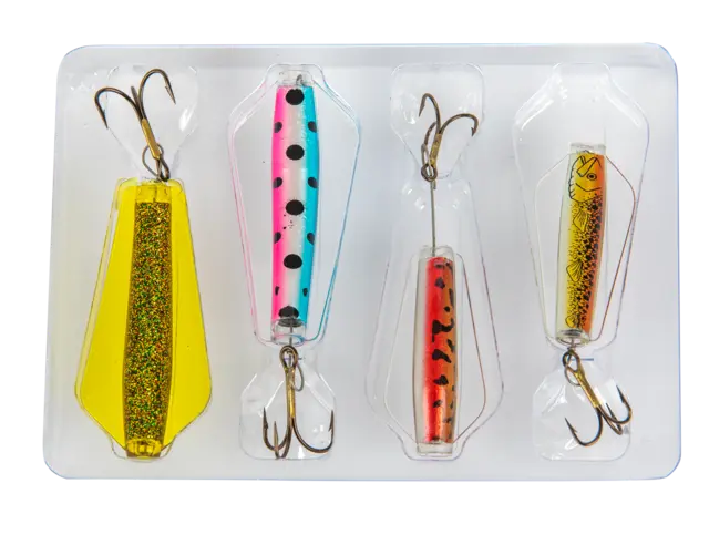 Tasmanian Devil Sluksett innland 7/13,5g 4-pack med Tasmanian Devil 