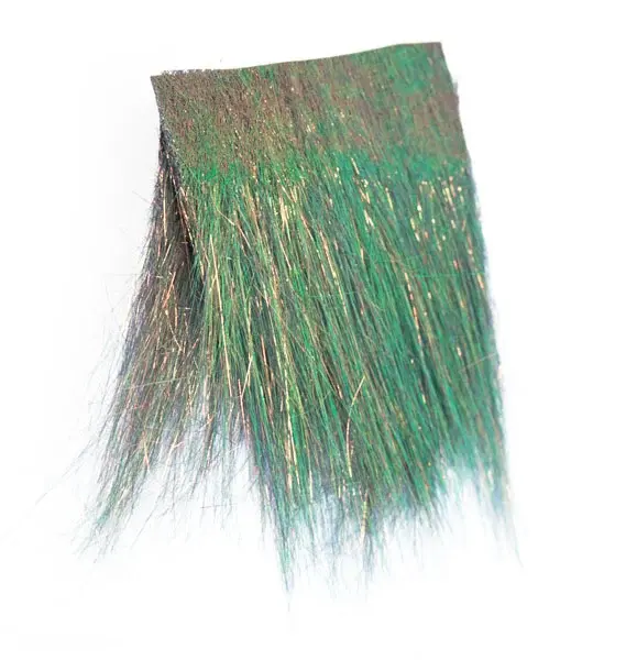 Veniard Fringe Wing Olive Suverent vingemateriale av rette fiber 