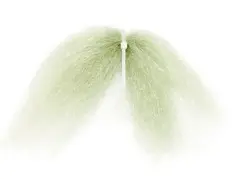 Sybai Ghost Hair Light Olive Lange hanks med STF dub