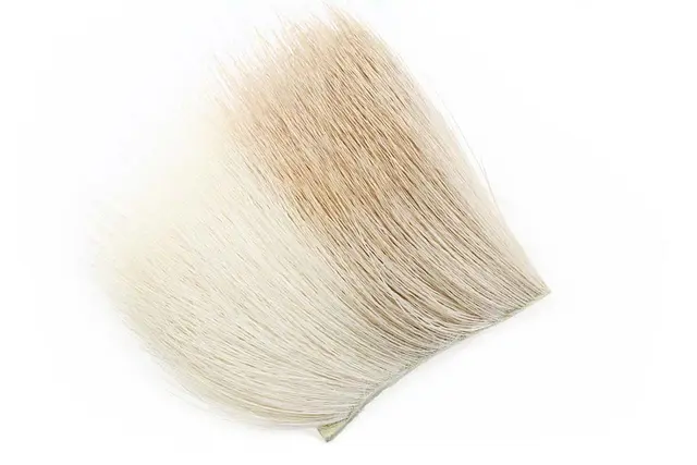Deluxe Deerhair Bleached Natural The Fly Co 