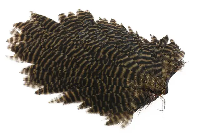 Ewing #1 Hen Saddle Grizzly Brown 