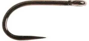 Ahrex FW507 Dry Fly Mini Barbless - Sort finish - 24 stk
