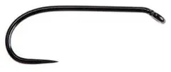 Ahrex FW561&#160;Nymph Traditional #18 Barbless - Sort finish - 24 stk