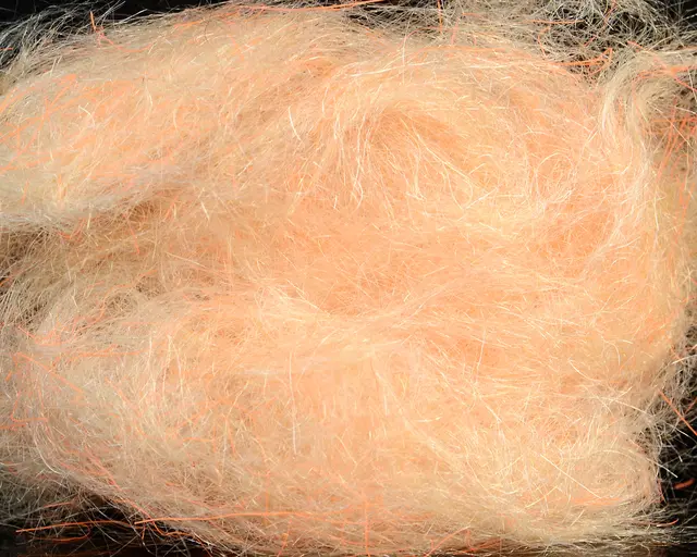 Spawn's UV Simi Seal Dubbing Ghost Shrimp / UV Orange 