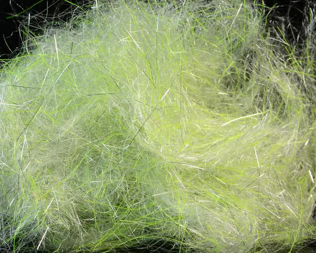 Spawn's UV Simi Seal Dubbing Chartreuse Steel 