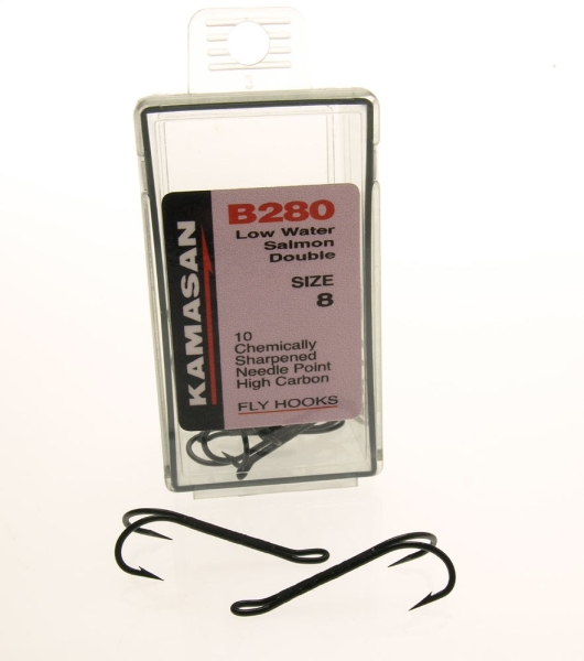 Kamasan B280 #12 Dobbelkrok til laks (10stk) 