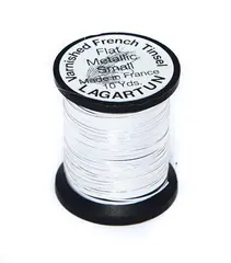Lagartun Flat Metal Tinsel Silver S