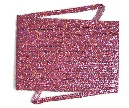 Lagartun Flatbraid Fuchsia Holo 5mm bred 