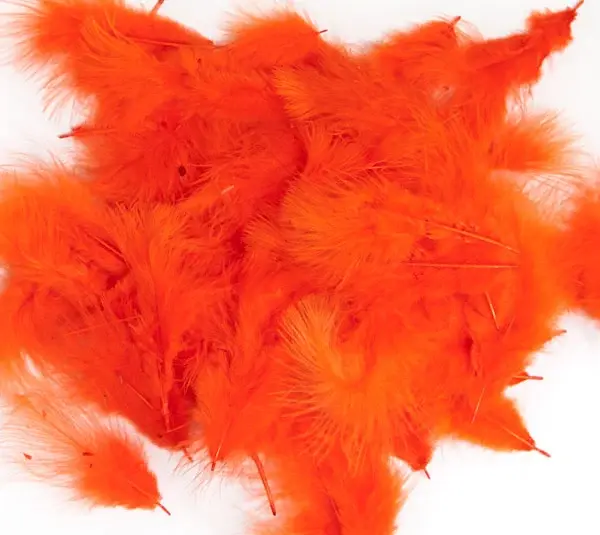 Mini-Marabou - Fluo Fire Orange Wapsi 