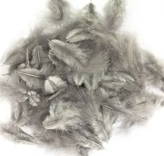 Mini-Marabou - Shad Grey Wapsi