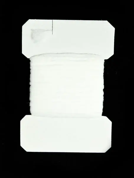 Polyyarn card - White 