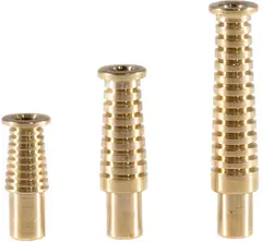 Francis Tubes - Gold 10mm 10 stk - 0,5g
