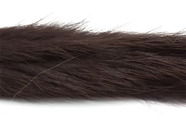 Rabbit Strips S-Cut 3mm - Rusty Brown The Fly Co 