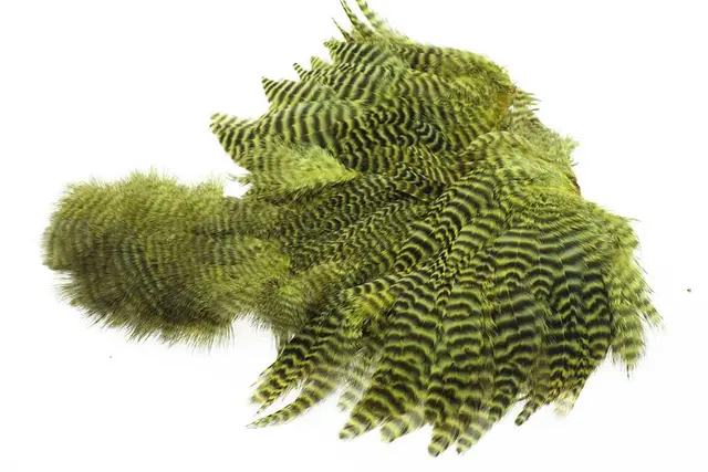 Ewing Yellow Grizzly Body Marabou Patch 