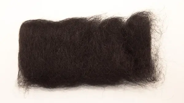 Angora Goat Dubbing - Black Hareline (alternativ til selull) 
