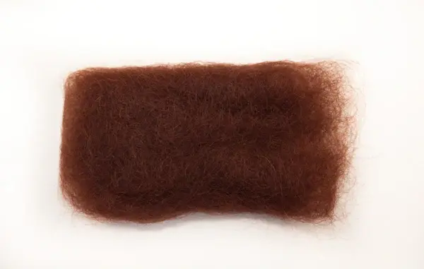 Angora Goat Dubbing - Fiery Brown Hareline (alternativ til selull) 
