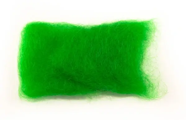 Angora Goat Dubbing - Highlander Green Hareline (alternativ til selull) 