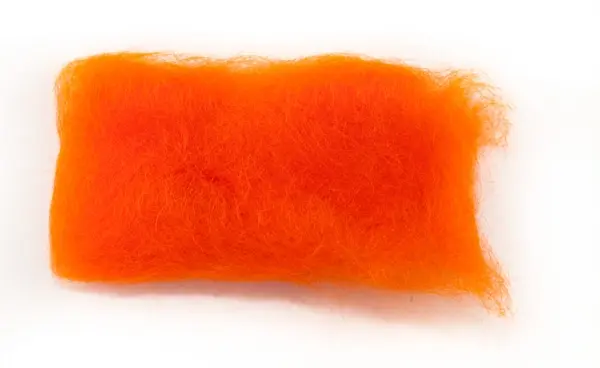 Angora Goat Dubbing - Hot Orange Hareline (alternativ til selull) 