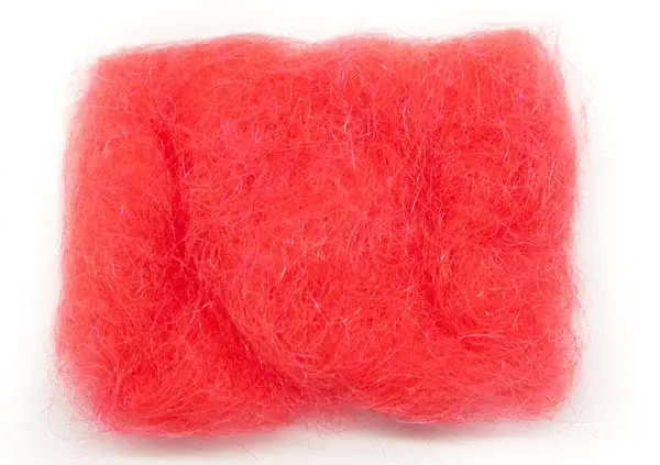 SLF Saltwater Dubbing - Fluo Red 