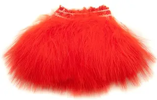 Marabou Blood Quill - Fl. Fire Orange
