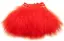 Marabou Blood Quill - Fl. Fire Orange