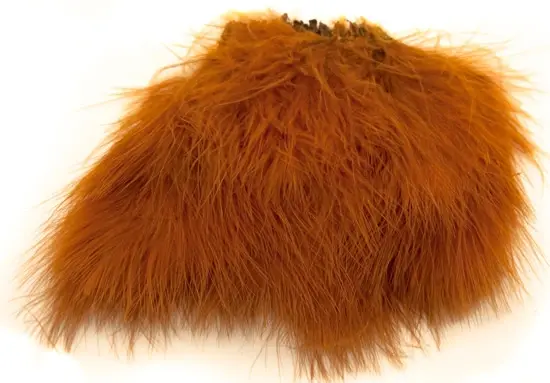 Marabou Blood Quill - Golden Brown 