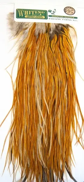 Hebert-Miner Saddle - Medium Ginger Bronsegradering 