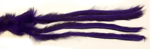 Barred Rabbit Zonker - Purple The Fly Co 