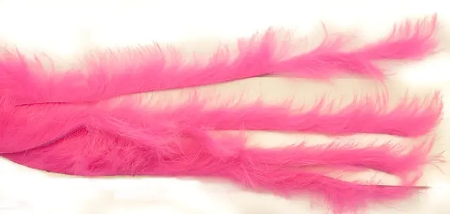 Rabbit Strips S-Cut 3mm - Fl. Pink The Fly Co 
