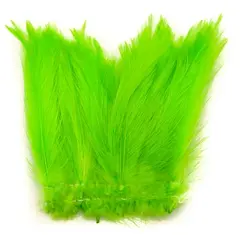 Cock Hackles FL.Chartreuse