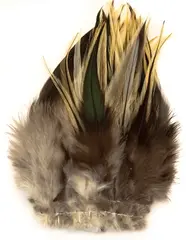 Cockhackles Badger - Naturell