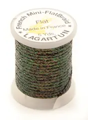 Lagartun Mini-Flatbraid Black Coffee