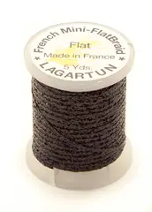 Lagartun Mini-Flatbraid Black