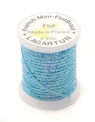 Lagartun Mini-Flatbraid Fluo Blue