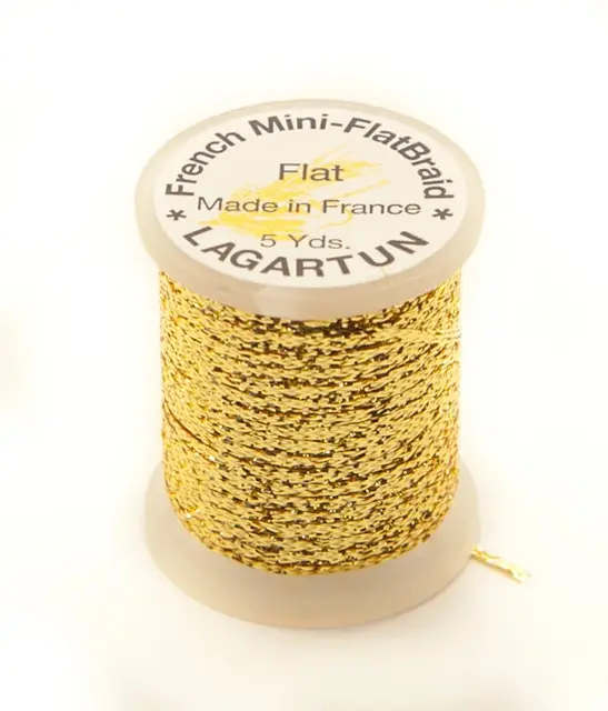 Lagartun Mini-Flatbraid Gold 