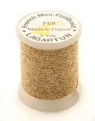 Lagartun Mini-Flatbraid Holo Gold