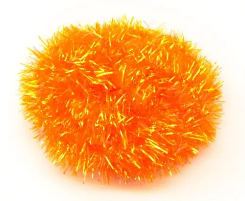 The Fly Co Cactus Chenille 15mm Orange 1pk 