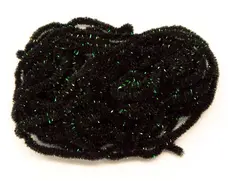 Crystal Antron Chenille str. S - Black