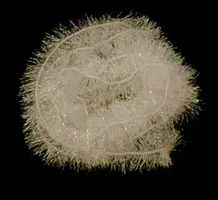 The Fly Co Krystal Chenille Pearl/White