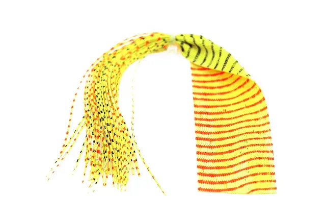 Barred Round Rubberlegs Yellow/Red/Black 