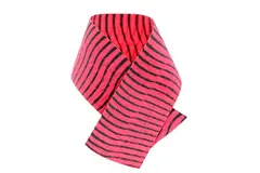 Barred Round Rubberlegs Pink/Black
