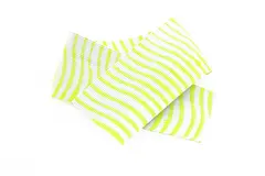 Barred Round Rubberlegs White/Chartreuse