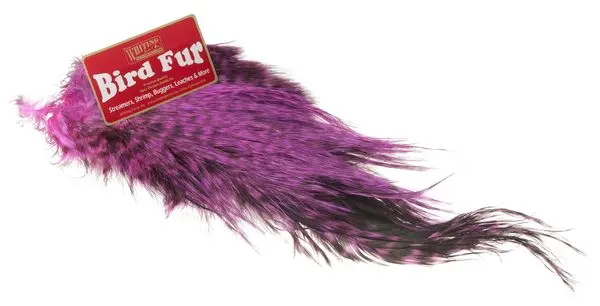 Whiting Bird Fur Grizzly Pink Fluene blir enda mer levende 