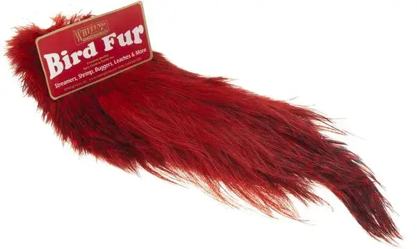 Whiting Spey Bird Fur Grizzly/Red 