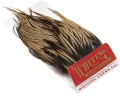 Whiting Bugger Pack Golden Badger Lange fj&#230;r med naturlig tapering
