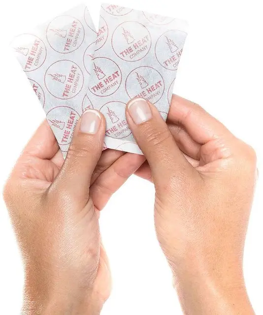 10-pack The Heat Company Håndvarmer Gir varme i opptil 12 timer 
