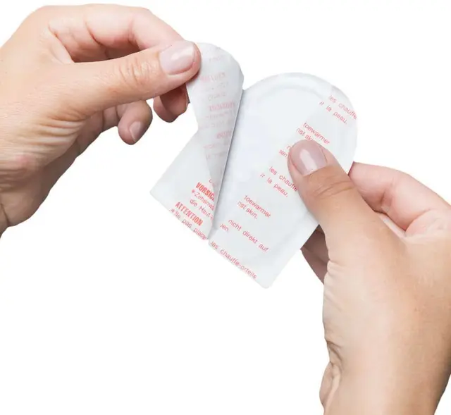 10-pack The Heat Company Tåvarmer Gir varme i opptil 8 timer 