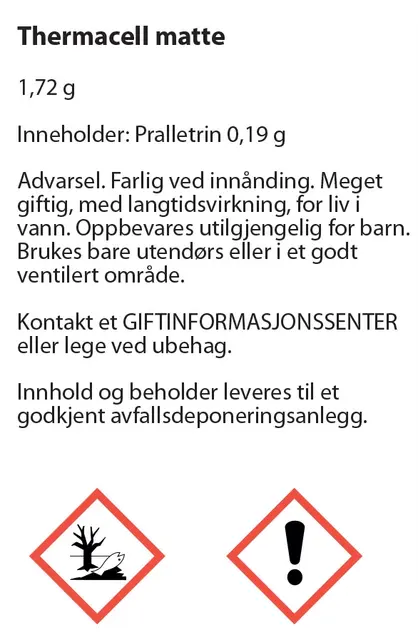 ThermaCELL Backpacker Refill 48 timer 