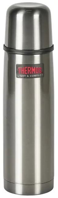 Thermos Light & Compact Termos Grå 0,5L Rustfri termos til kald og varm drikke 