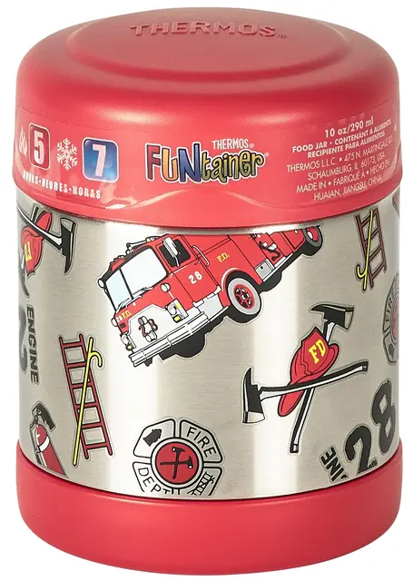 Thermos Funtainer Mattermos Rød 290ml Mattermos til barn og mindre porsjoner 